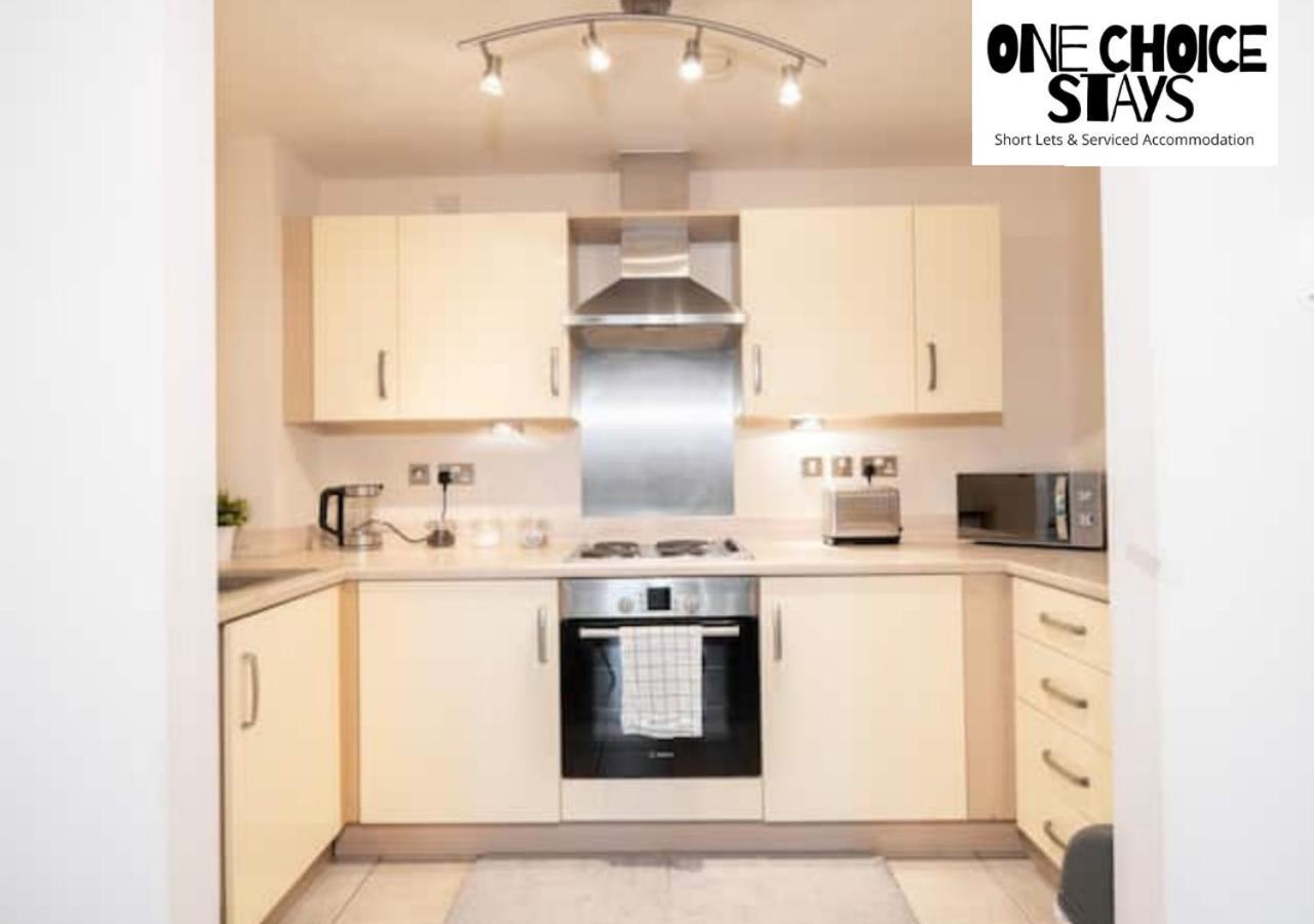 Cosy 2 Bedroom Apartment By One Choice Stays Serviced Accommodation Birmingham - City Centre - Wifi Eksteriør billede